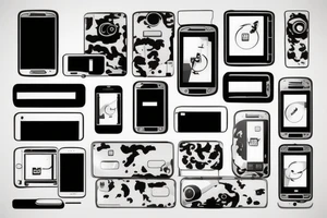 Nokia phone tattoo idea
