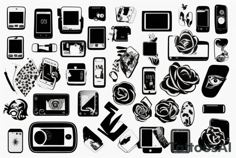 Nokia phone tattoo idea