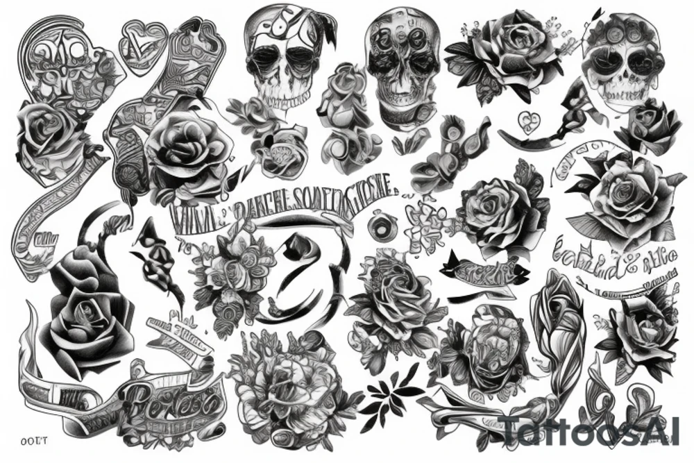 progress over perfection tattoo idea