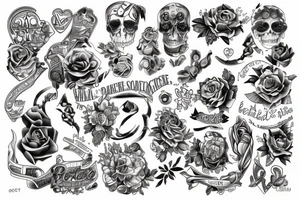 progress over perfection tattoo idea
