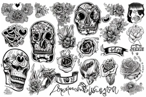 progress over perfection tattoo idea