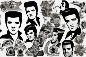 Elvis Presley tattoo idea