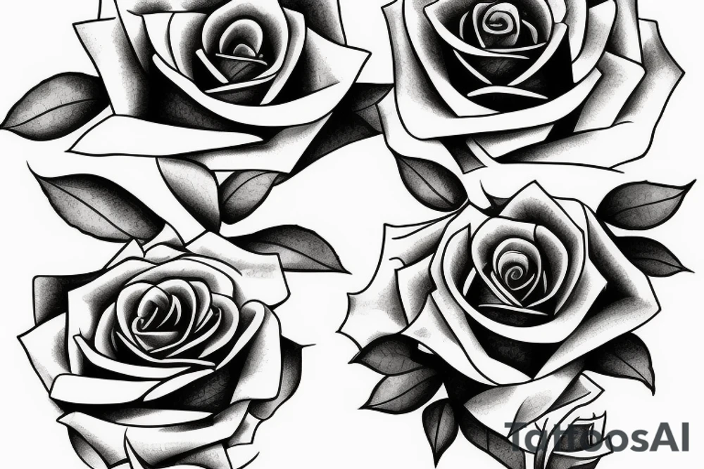 Rose on forearm tattoo idea