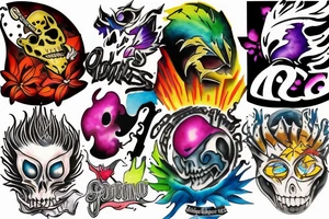 The offspring music group logo tattoo idea