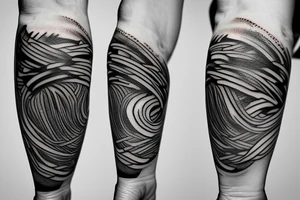 wakeboard rope tattoo idea