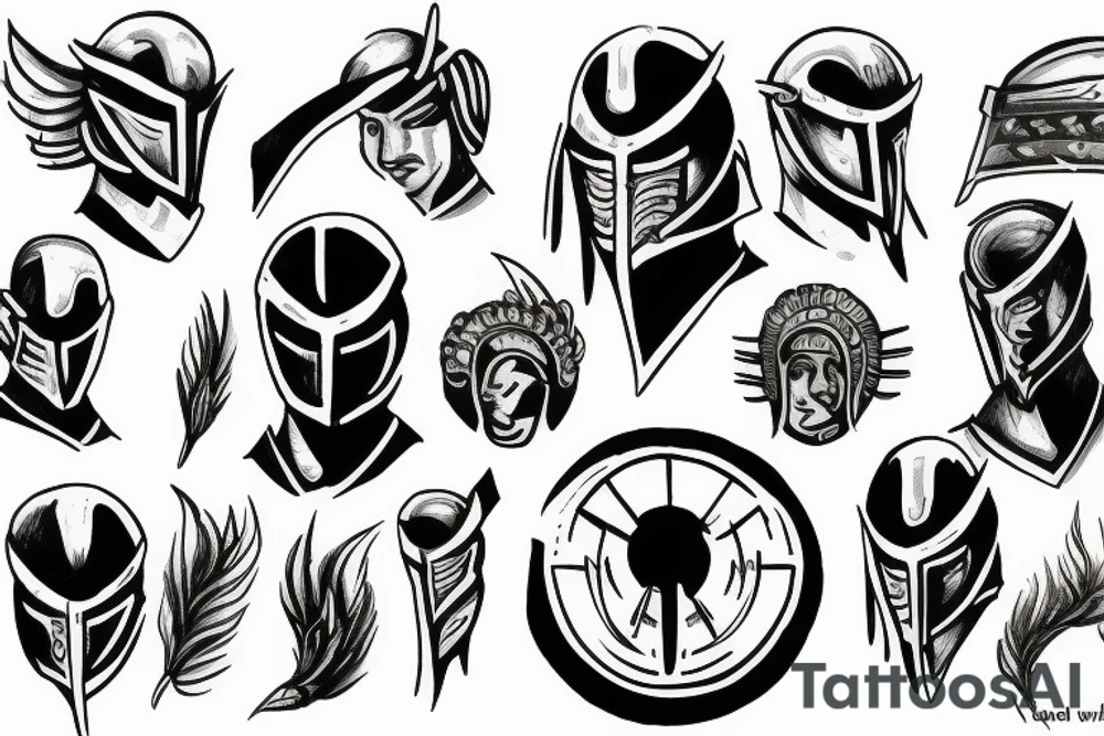 spartan tattoo idea