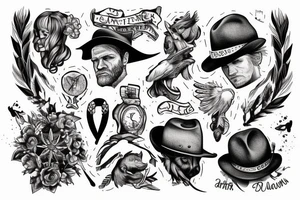 arthur morgan tattoo idea