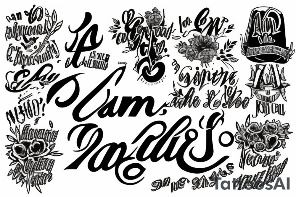 I am all yours tattoo idea