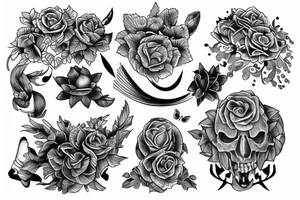 old sculpture tattoo idea
