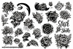 Number 22 tattoo idea