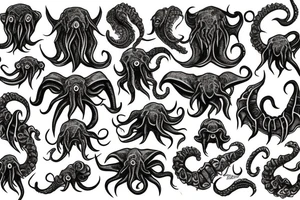 Cthulhu tattoo idea