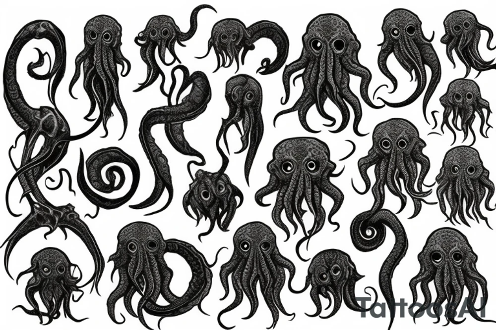 Cthulhu tattoo idea
