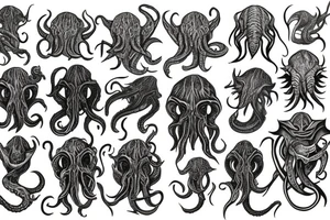 Cthulhu tattoo idea