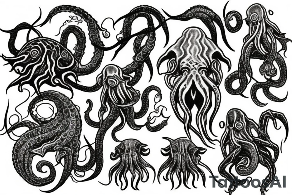 Cthulhu tattoo idea