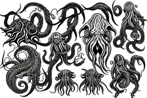 Cthulhu tattoo idea