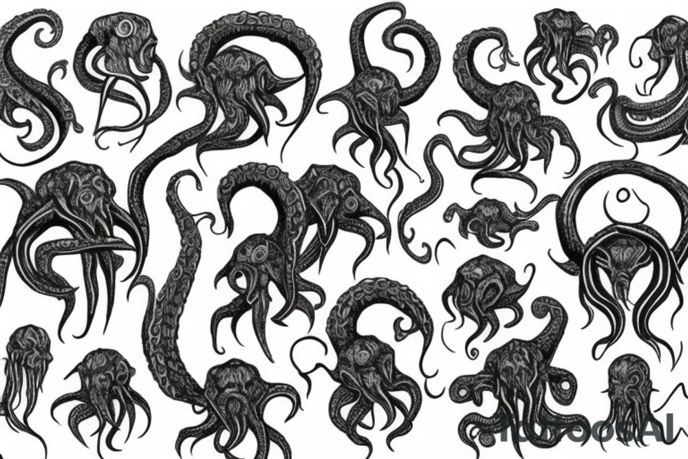 Cthulhu tattoo idea