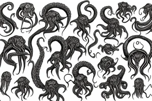 Cthulhu tattoo idea