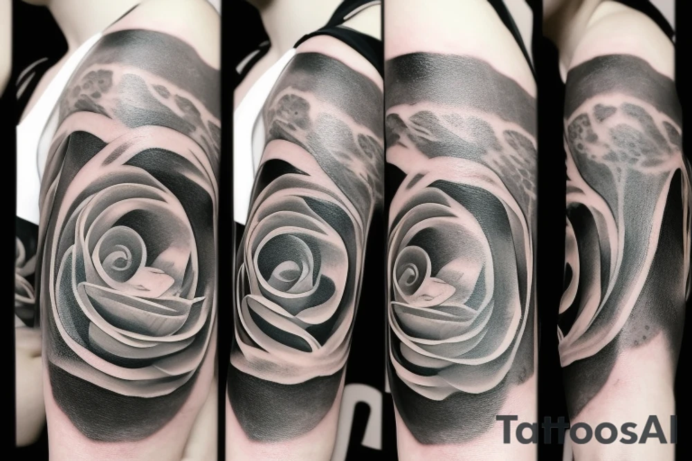 The number 6 tattoo idea