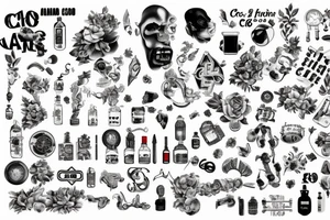 Fore arm
 6CO2 + 6H2O → C6H12O6 + 6O2, C6H12O6 + 6O2 → 6CO2 + 6H2O tattoo idea