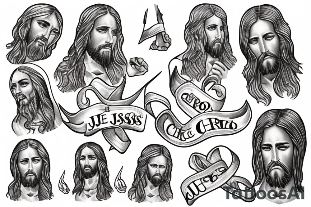 Jesus Christ tattoo idea