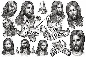 Jesus Christ tattoo idea