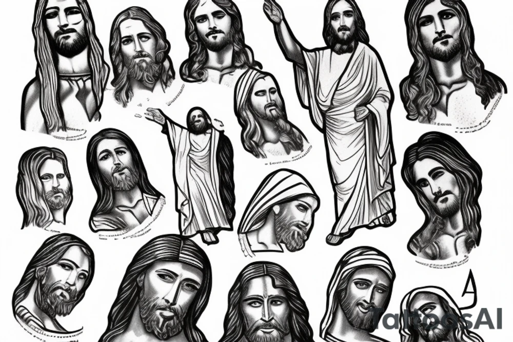 Jesus Christ tattoo idea