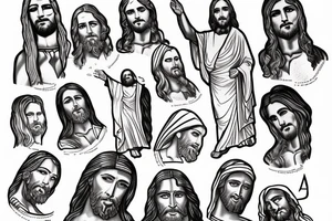 Jesus Christ tattoo idea