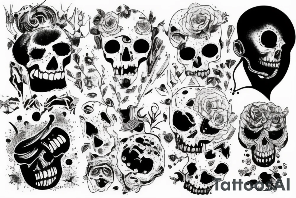Creepy tattoo idea
