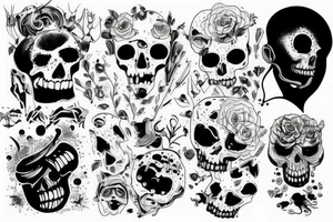 Creepy tattoo idea