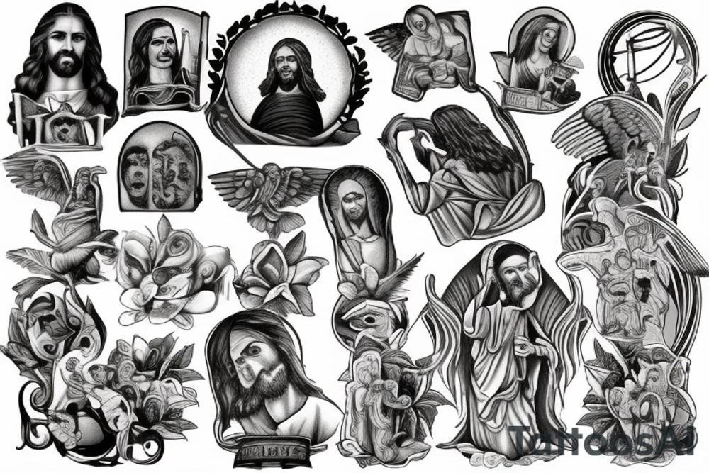 Jesus Christ tattoo idea