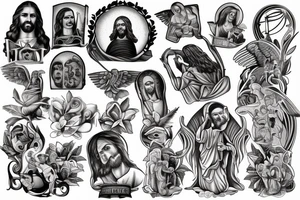 Jesus Christ tattoo idea