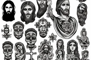 Jesus Christ tattoo idea