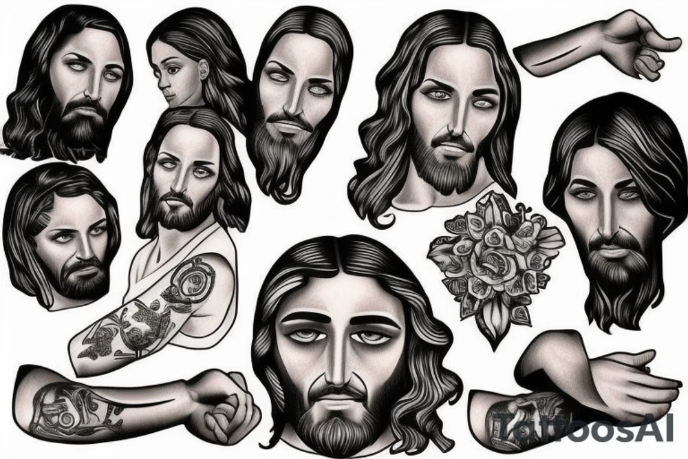 Jesus Christ tattoo idea