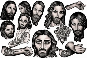 Jesus Christ tattoo idea