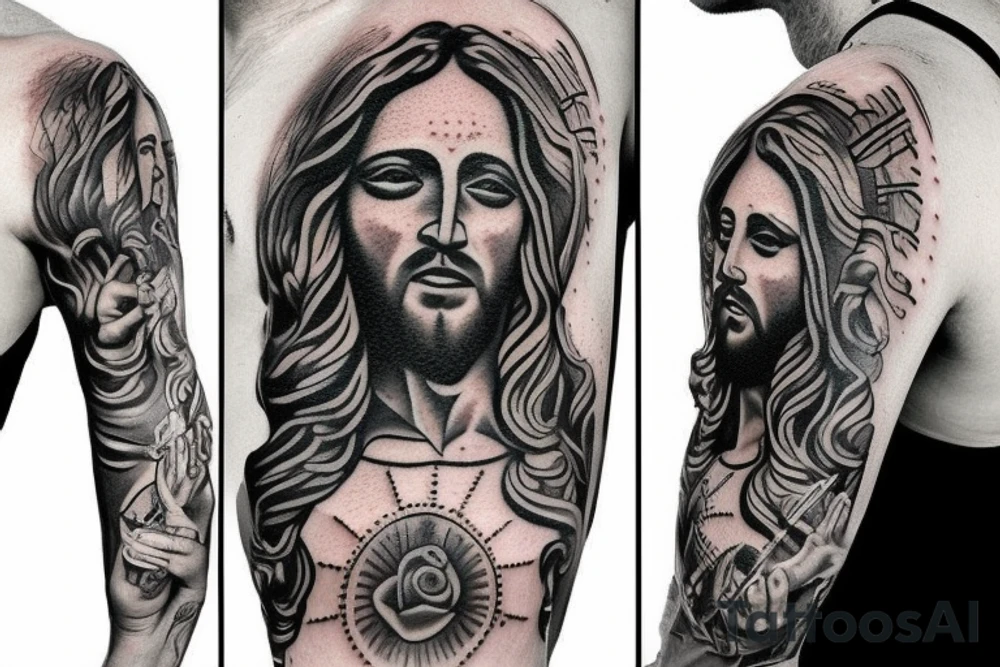 Jesus Christ tattoo idea
