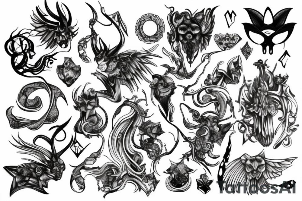 Mythical tattoo idea