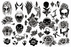Goth tattoo idea