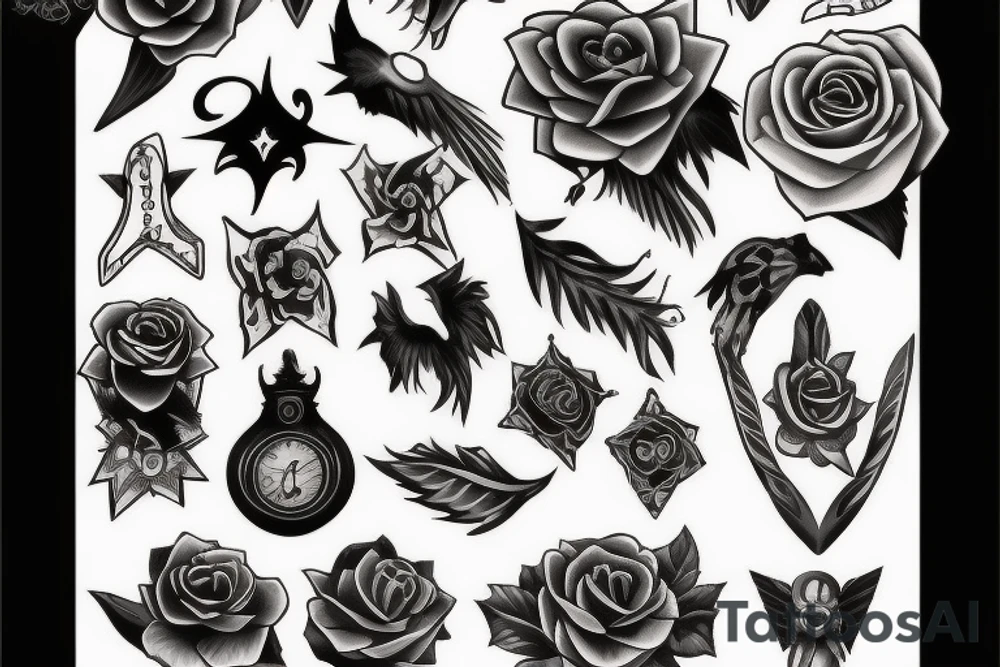 Goth tattoo idea