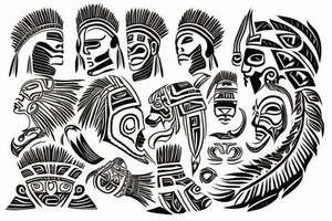Taino Indian tattoo idea