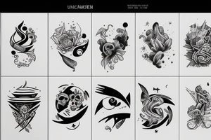 univers tattoo idea