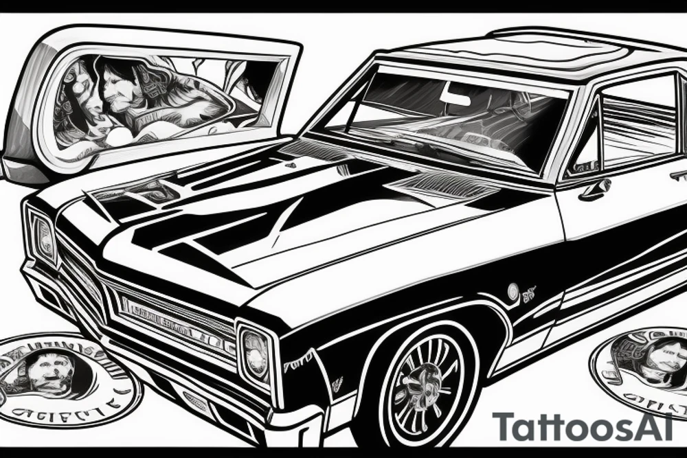 1967 Pontiac Tempest,  Father and Grandfather Samuel Edward Walters tattoo idea