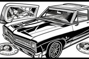 1967 Pontiac Tempest,  Father and Grandfather Samuel Edward Walters tattoo idea