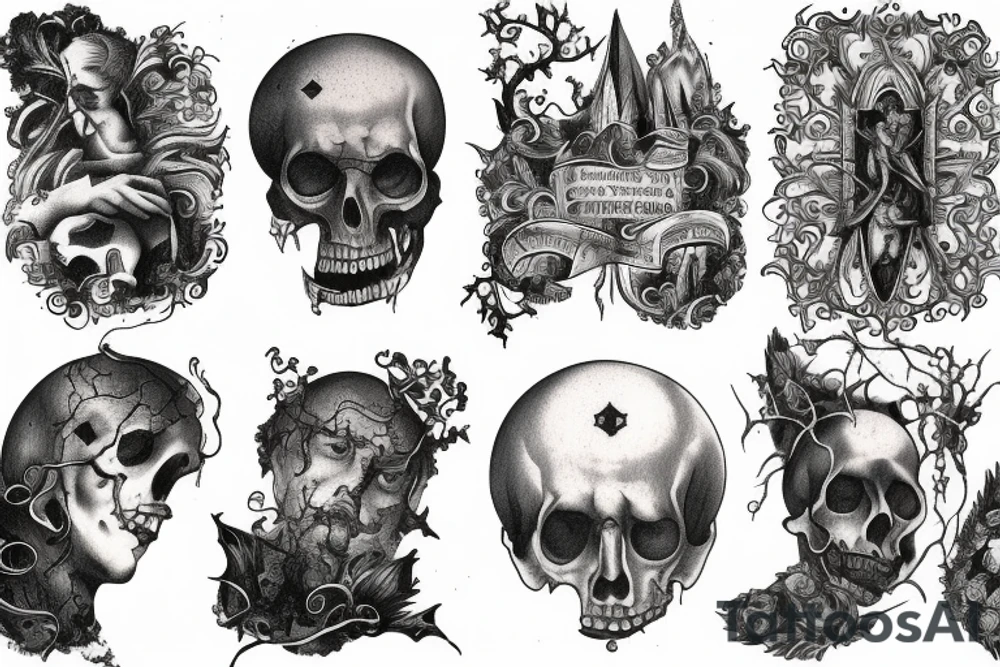 Dante’s Divine Comedy tattoo idea
