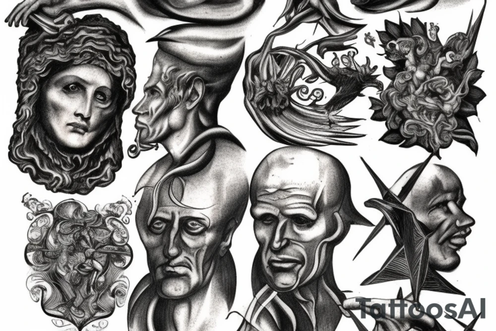 Dante’s Divine Comedy tattoo idea