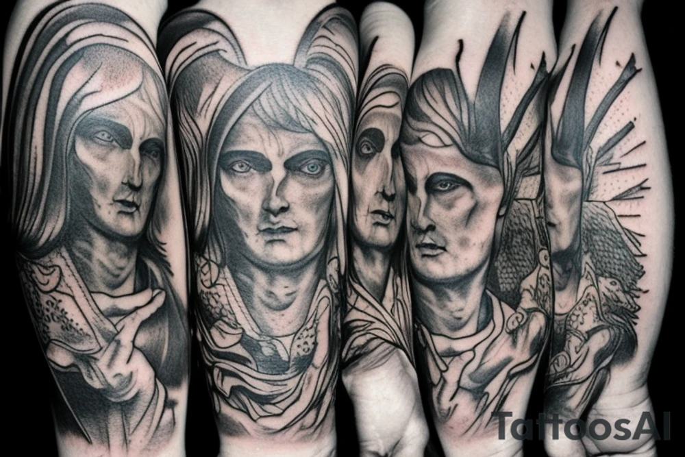 Dante’s Divine Comedy tattoo idea