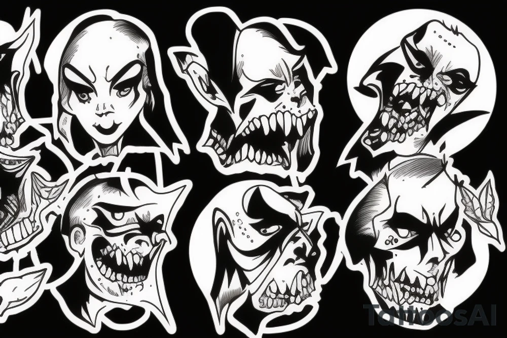 Vampire tattoo idea