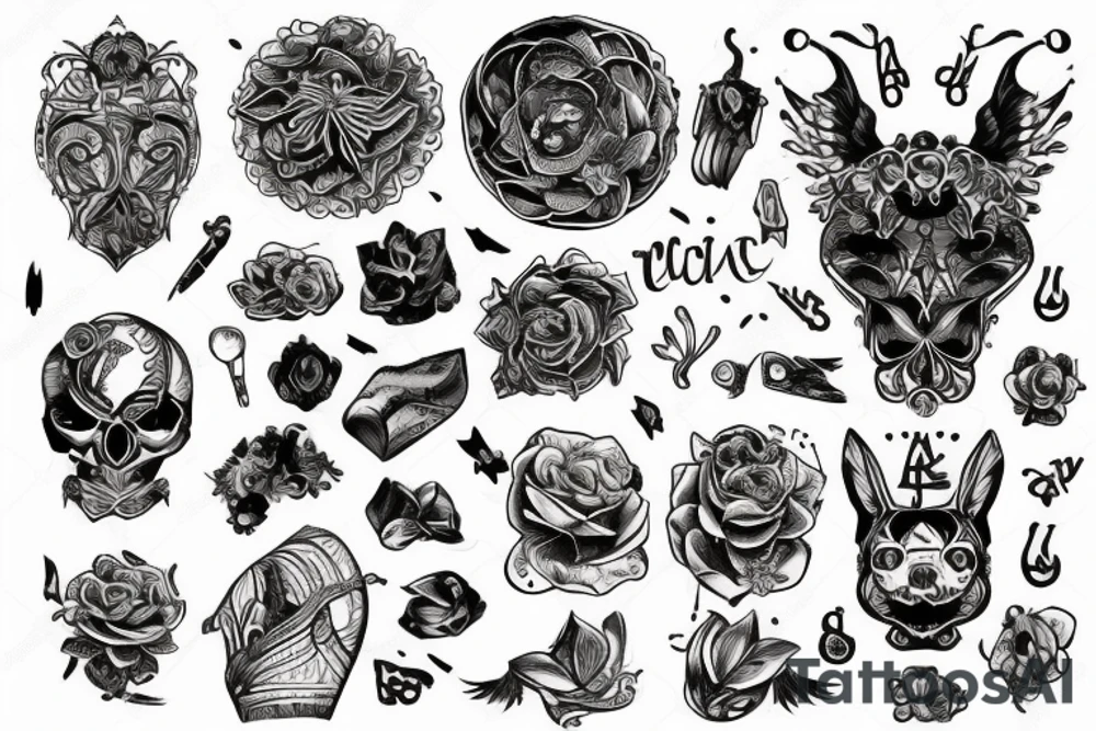 планета марс к которой летит ракета tattoo idea
