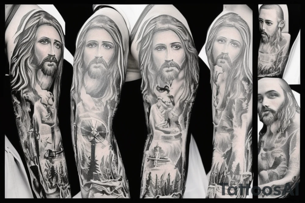 I wanna see Jesus tattoo idea