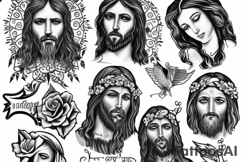 I wanna see Jesus tattoo idea