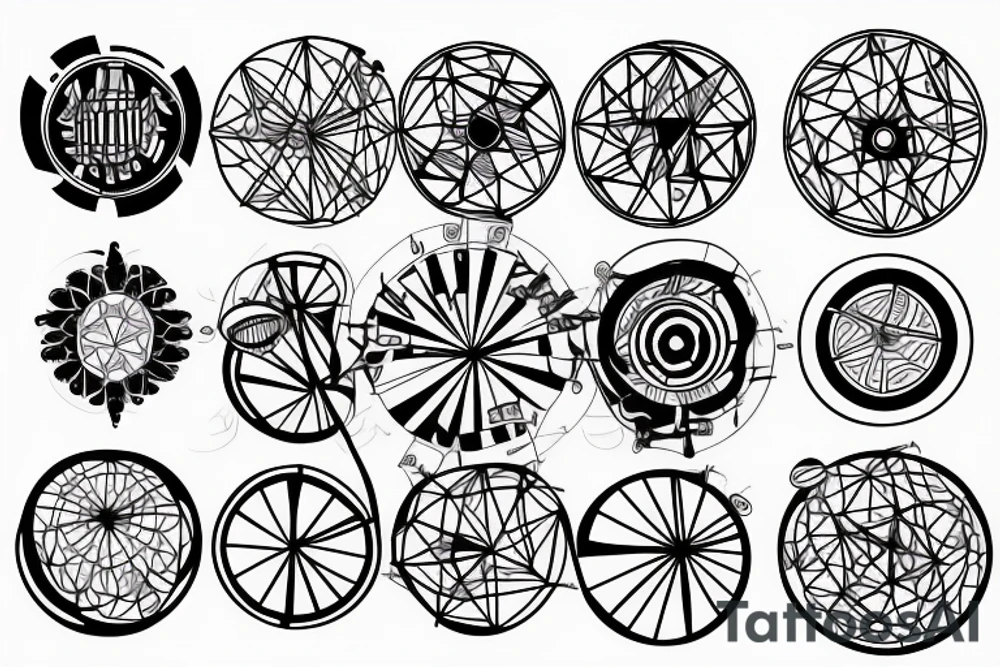 ferris wheel tattoo idea